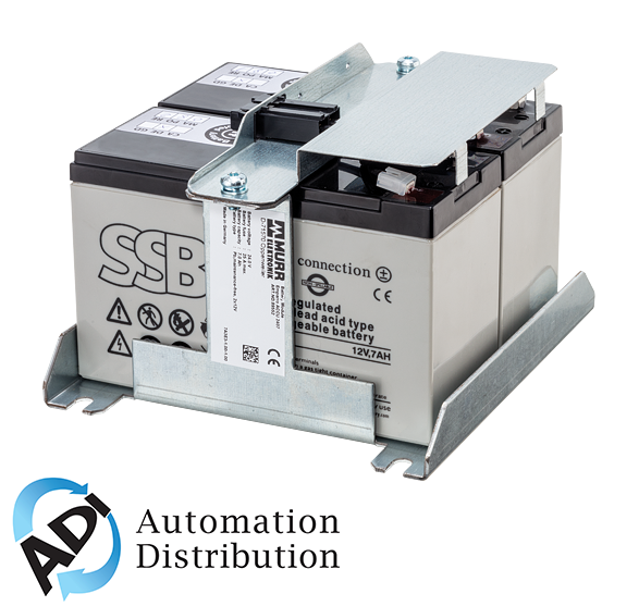 Murrelektronik 89552 emparro accu 2407, maintenance-free battery module 24v/7,2ah