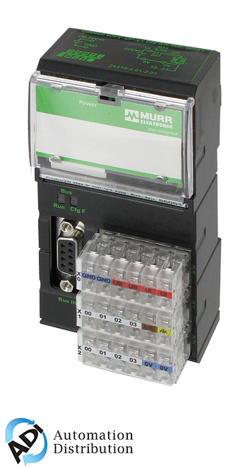 Murrelektronik 56001 cube20 bus node profibus-dp, 8 digital inputs