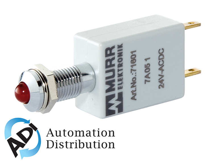 Murrelektronik 72607 led-indicator red, led 5mm - 110v ac/dc - 5ma - ip67 Pack of 10