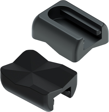 OnRobot RG2 X-Shape Fingertips – Enhanced Grip & Stability for Cylindrical Objects