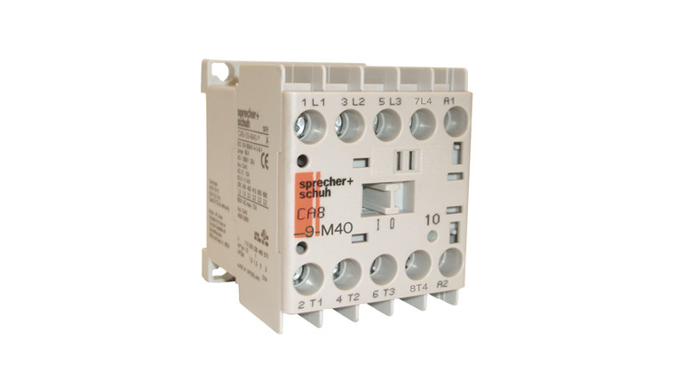 Sprecher + Schuh CA8-12C-M22-125D contactor 12a 2no 2nc 125vdc CA8-12C-M22-125D