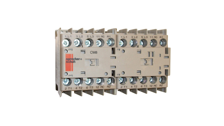Sprecher + Schuh CAU8-09C-42-24DD-PW contactorfvr 9a 24vdc 4n0/2nc 5300100702