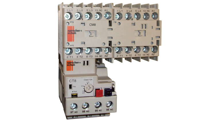 Sprecher + Schuh CAUT8-09C-42-24D-8B32-PW str fvr 9a 24vdc 4no2nc 5300105177