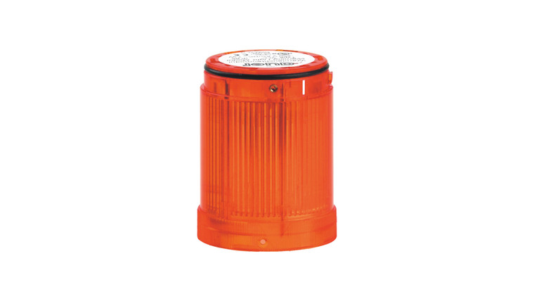 Sprecher + Schuh 750001900 MS50 Warning Tower Component VLL Light Beacon Steady Incan In-line Mount Amber 12-250V AC/DC Bulb Not Included