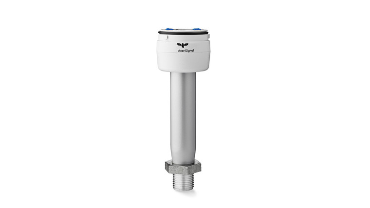 Sprecher + Schuh 790172900 Tube Base Aluminum 10cm Gray - MS50 Warning Tower Component VSW Base Module with Threaded Bolt