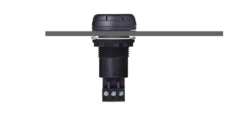 Sprecher + Schuh 812510313 M22 Panel Mount Signaling ESV 30mm Sounder, 2 Tones, 85dB, Black, IP65 & UL Type 4/4x/13, 230-240V AC