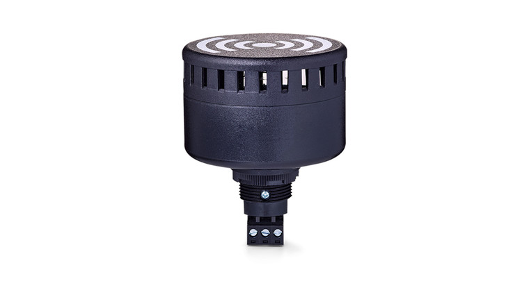 Sprecher + Schuh 814500405 Alarm ESG65 105dB Black 24VAC/DC Panel Mount Signaling Sounder with 3 Tones and IP65 & UL Type 4/4x/13 Rating