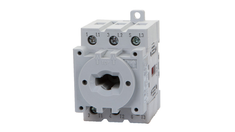 Sprecher + Schuh LA7-32-1753 loadswitch base mount. 32a LA7-32-1753