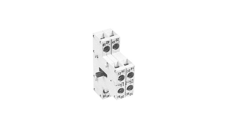 Sprecher + Schuh LA7-P-22 aux. cont. 2no+2nc base mount. LA7-P-22