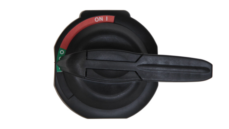 Sprecher + Schuh L11-PBT rotary door handle, black PN-125636