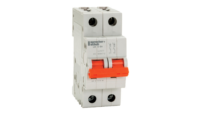 Sprecher + Schuh L8-20/2/D cb 20a curve-d 2-pole L8-20/2/D