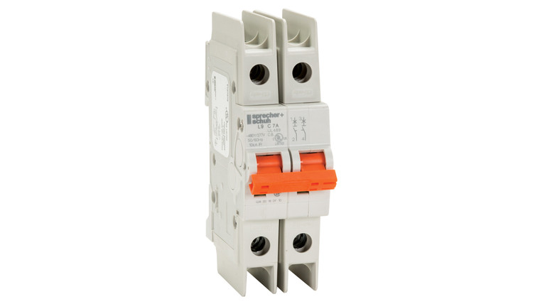 Sprecher + Schuh L9-32/2/D minicb 32a curve-d 2-pole L9-32/2/D