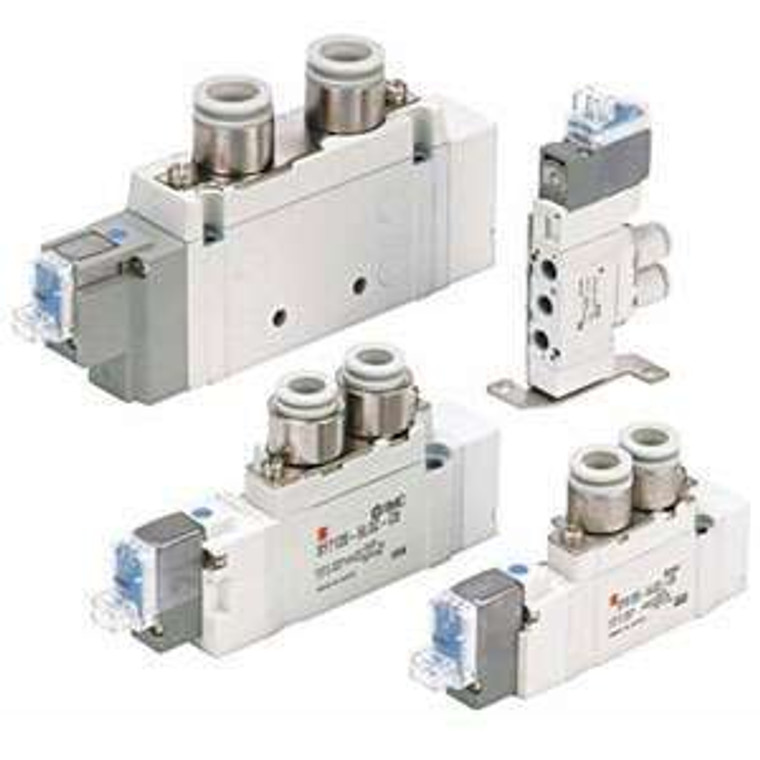 SMC 10-SY5120-5DD-01N-F2 10-SY3000·5000·7000·9000 Series Clean Series 5 Port Solenoid Valve Body Ported/Single Unit