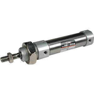 SMC CD85F25-80L-B-M9BL Cylinder, Iso, Dbl Acting