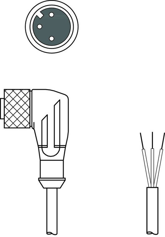 KD U-M12-3W-V1-200 Connection cable 