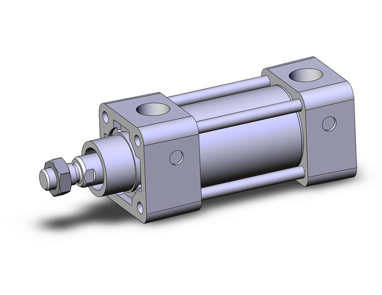 SMC NCA1B150-0100-XC6 Cylinder, Nca1, Tie Rod