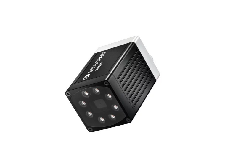 SensoPart V10-CR-A3-I-M-M2-L VISOR® V10 Code Reader, Advanced, 255 jobs each with 255 detectors, infrared illumination, medium field of view, motorized focus, LAN interface, target laser