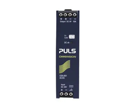 PULS CD5.051 5 V 10 A 50 W DIN Rail DC/DC Converter