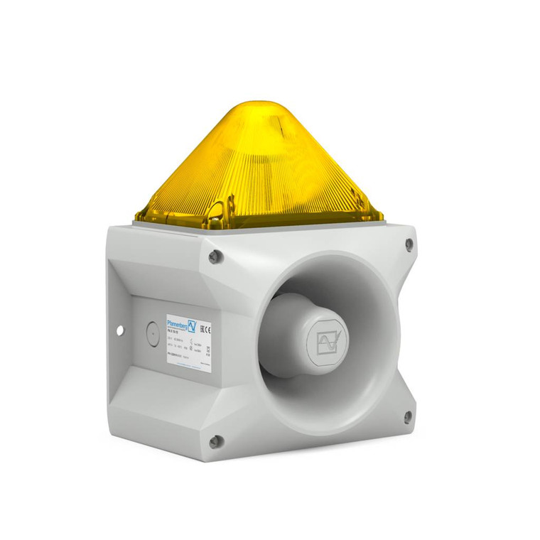 Pfannenberg Pa X 10-10 115V Combo Sound/Flash Light 10J 110 Db 90-135Vac Gry Housing Yl Lens Pfannenberg Pa X 10-10 115V Combo Sound/Flash Light 10J 110 Db 90-135Vac Gry Housing Yl Lens
