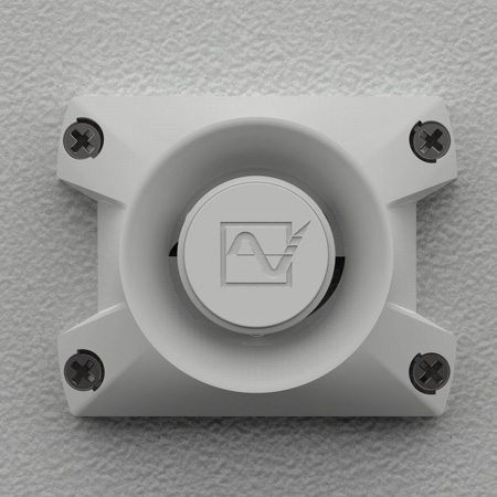 Pfannenberg Pa 1 115V Sounder 100 Db 115 Vac Gry Housing Panel Mount