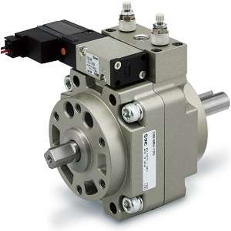 SMC CVRB1BW100-180S CVRB1 Series Rotary Actuator With Solenoid Valve