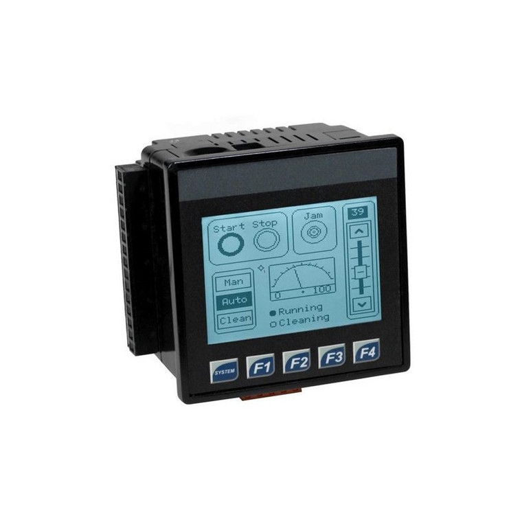 Horner Automation HE-XT106-22 XLT Controller 3.5", 12 DC In, 12 DC Out, 6 Analog In (mA/V/Tc/mV/RTD), 4 Analog Out, With Display Heater