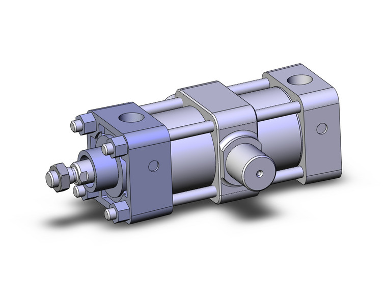 SMC NCA1T200-0250 Cylinder, Nca1, Tie Rod