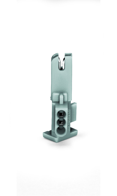 Wago 267-101 Socket module, without ground contact, gray