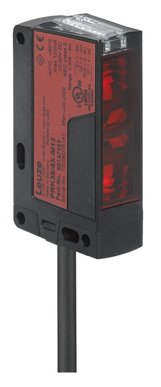 PRK36.D/2 Polarized retro-reflective photoelectric sensor