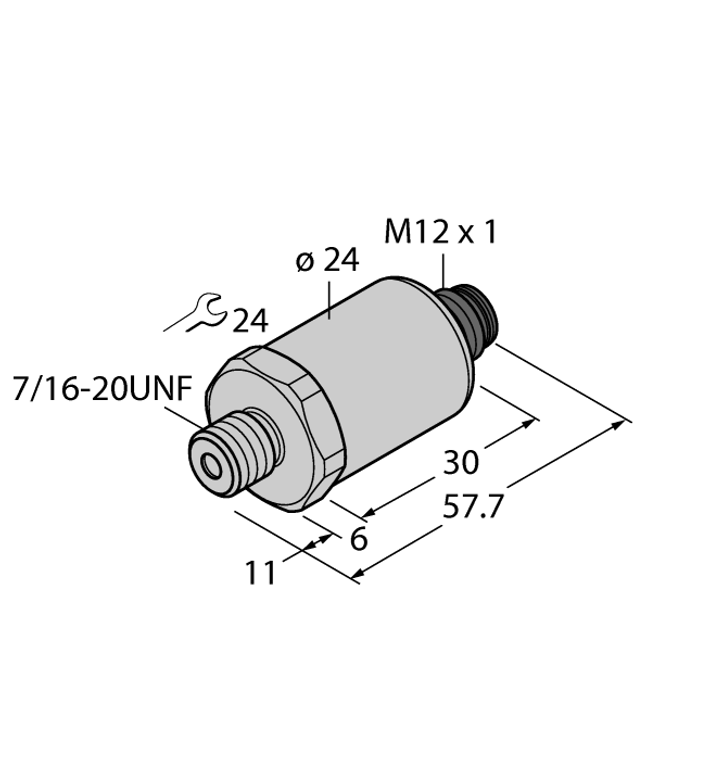 Turck Pt250R-2005-U3-H1143/X Pressure 100001253
