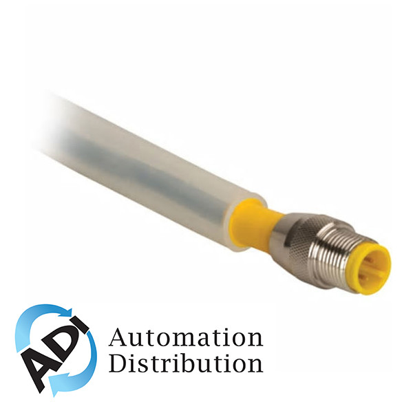 Turck Pkgc 4M-1.2-Rs 4.4T Double-ended Cordset, Straight Female Connector to Straight Male Connector 777021279