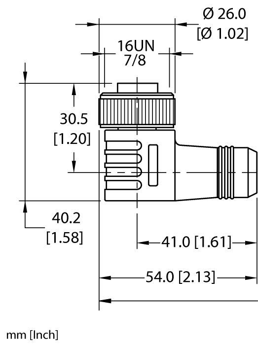 Turck Wkm 46-10M/S1587 Cordset U-64003