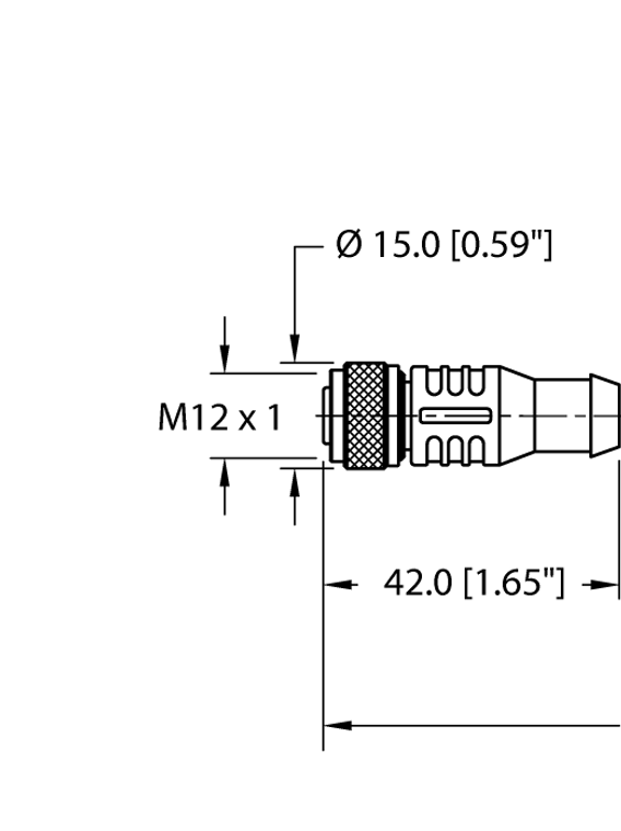 Turck Rkc 4.4T-3-Rsm 40/S3520 Cordsets UX14184