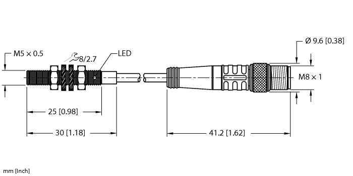 Turck Bi1-Eg05-Ap6X-0.3-Psg3 Inductive 4609797