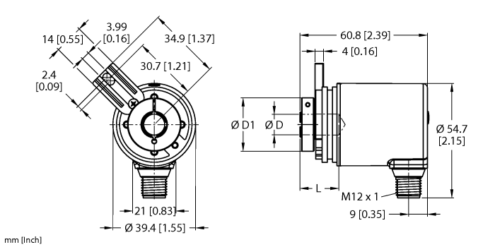 Turck Res-185B6T-9F14B-H1151 Encoder 100026165