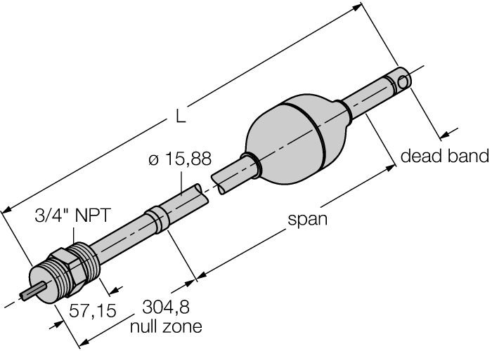 Turck Lt75E-R16-Pli0-Ex-D Linear Position 100028385