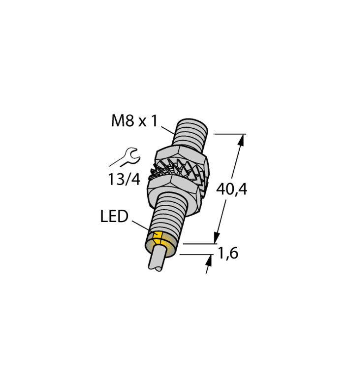 Turck Bim-Eg08-Y1X Magnetic 1074000