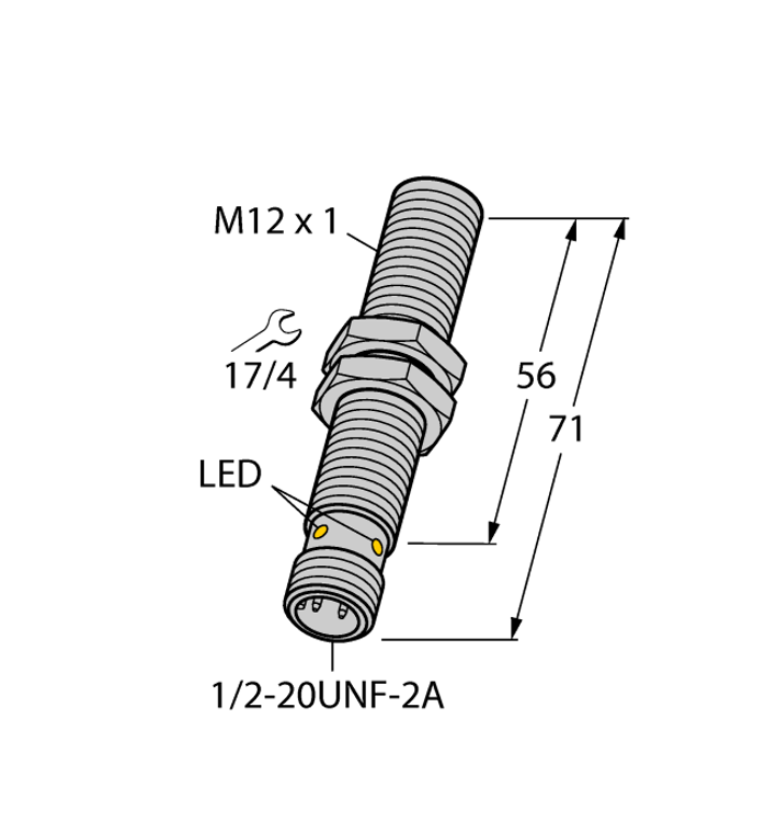 Turck Bi2-G12-Az31X-B3131 Inductive 13502