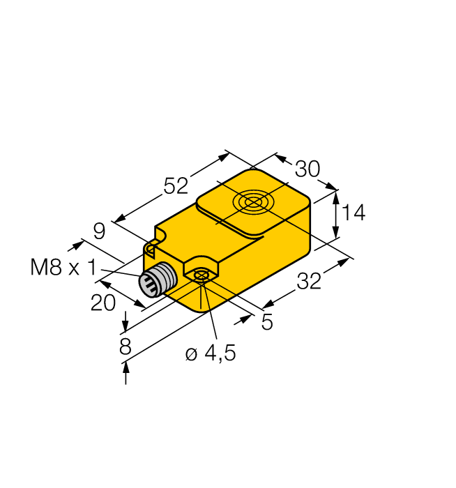 Turck Bi10-Q14-Liu-V1141 Inductive 1534603