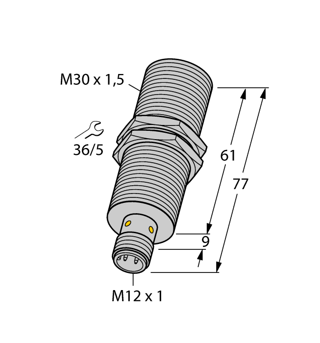 Turck Bi15-M30E-Liu-H1141 Inductive 1535563