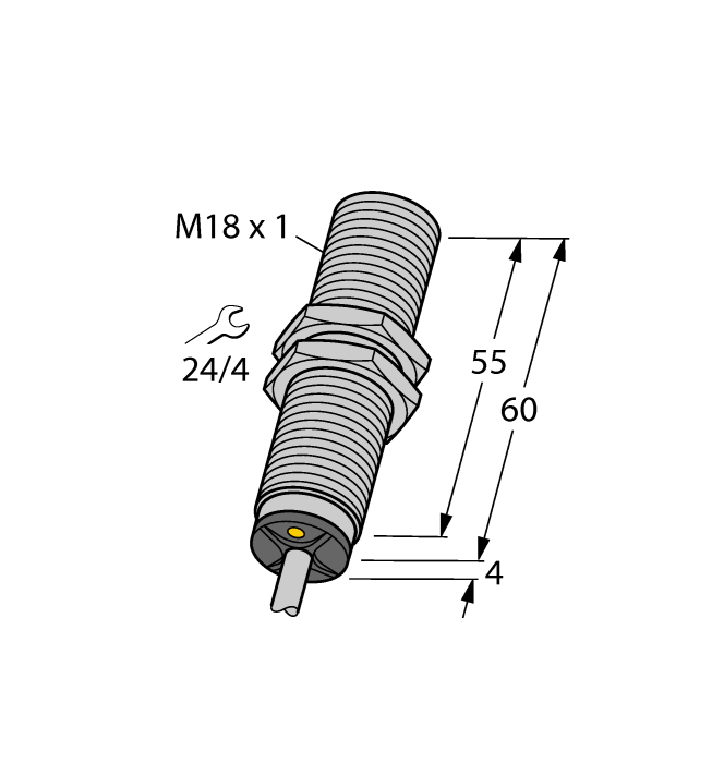 Turck Bi5-M18-Liu 7M Inductive 1536006