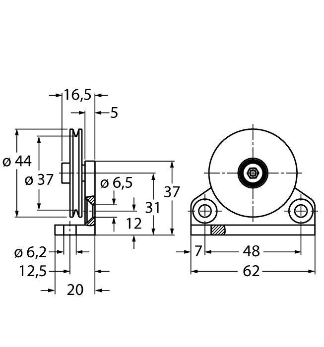 Turck Rdr-1 Linear Position 1544753