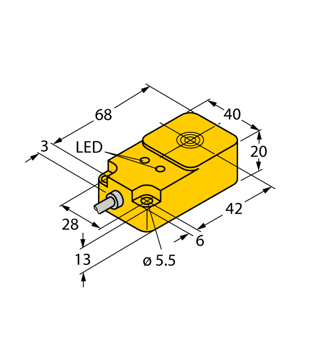 Turck Ni25-Q20-An6X2 Inductive 1602800
