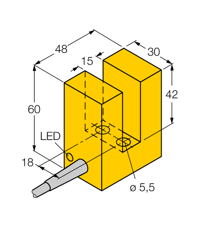 Turck Si15-K30-An6X Inductive 1605003