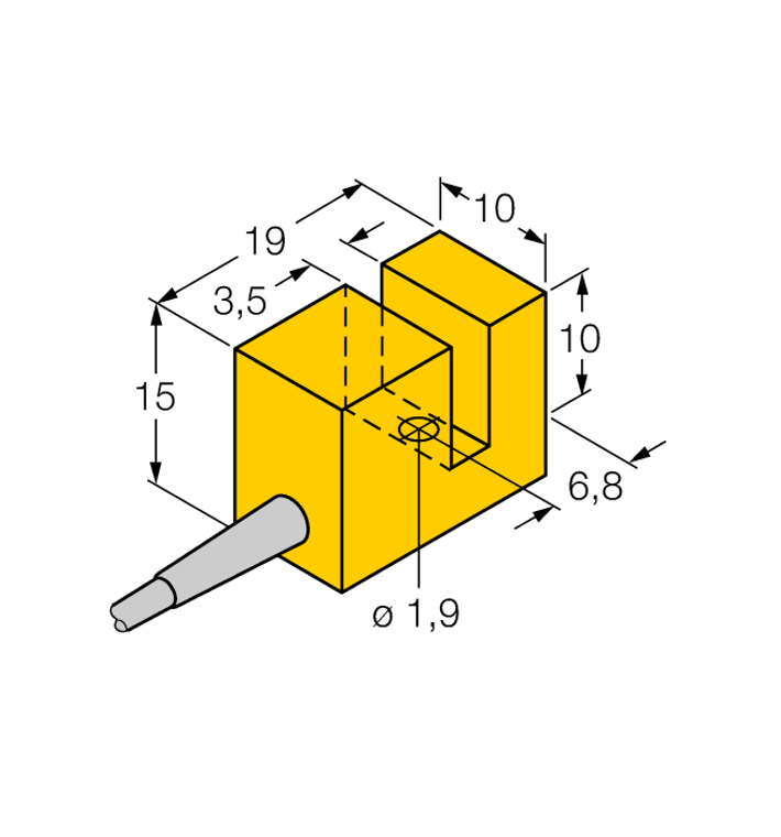 Turck Si3.5-K10-Ap6X/S258 Inductive 1650002