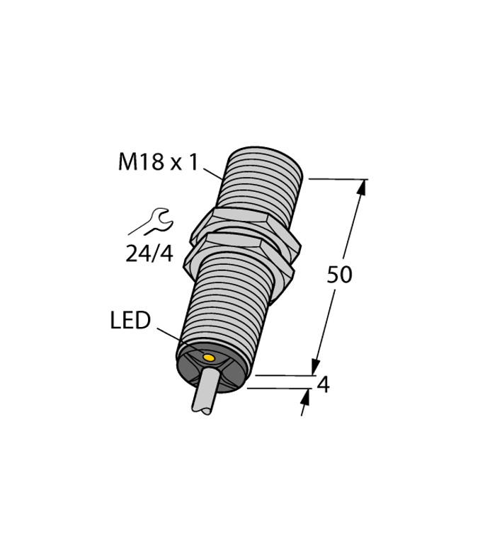 Turck Bi5-G18-Rn6X Inductive 1679200