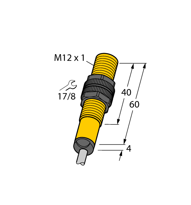 Turck Bi2-S12-Vp6/S52 5M Inductive 1695410