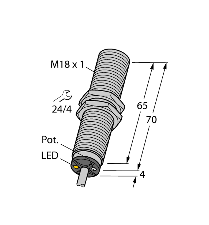 Turck Bc5-M18-Y0X/S918 Capacitive 2006030