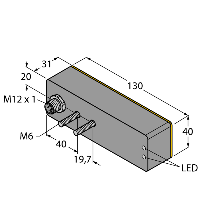 Turck Bi20-Ck40130-Vp4X2-H1141 Inductive 42835911