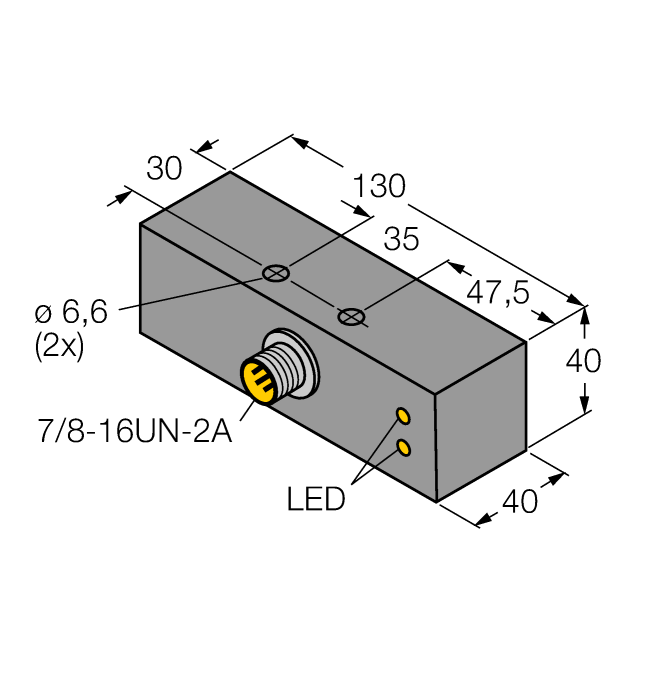 Turck Bi20-Ca40130-Adz30X2-B1131/S1009 Inductive 4283597